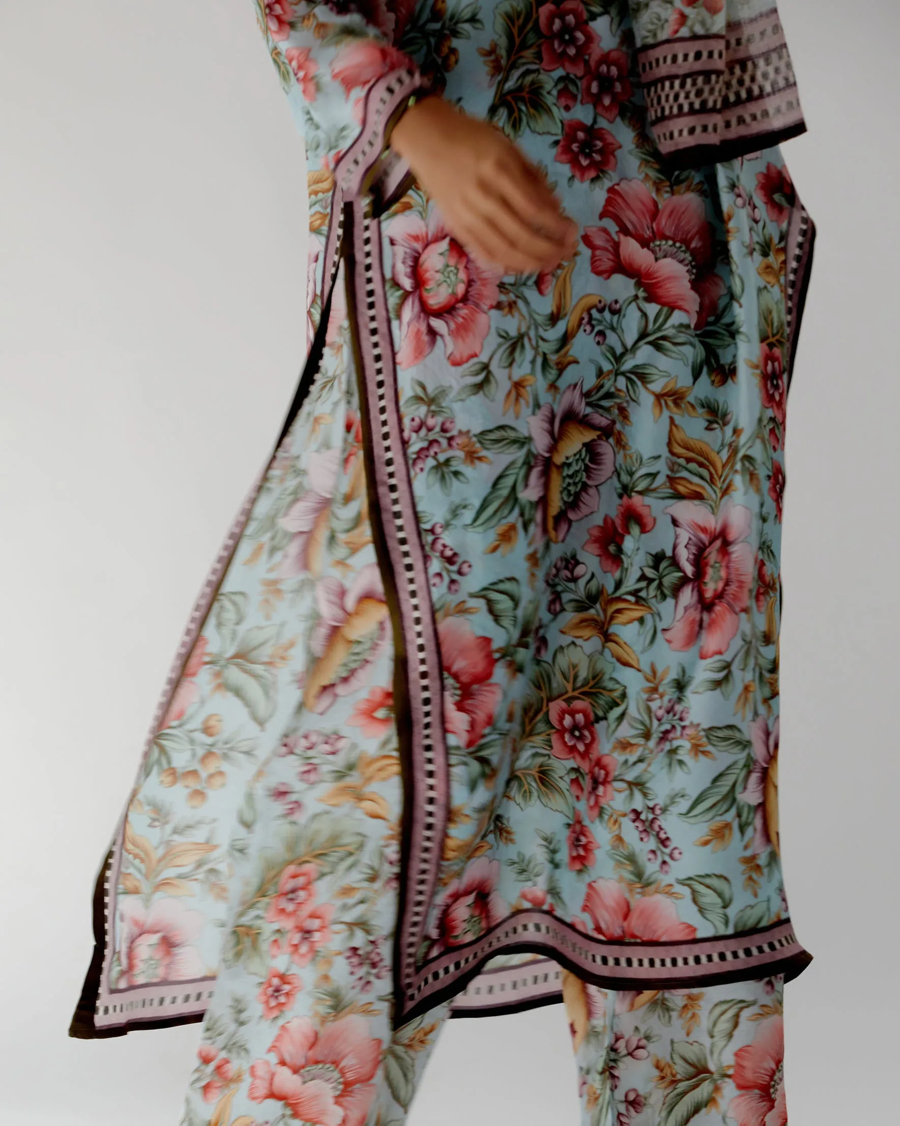 Chintz : Ramin - Aqua