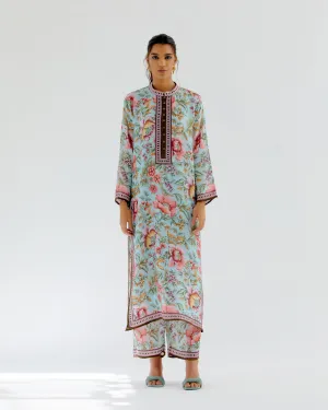 Chintz : Ramin - Aqua