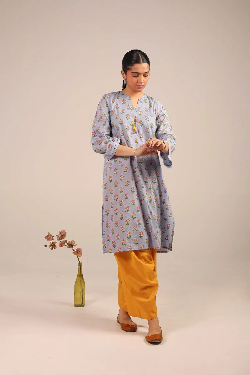 Chintz Whisper Blockscope Kurta