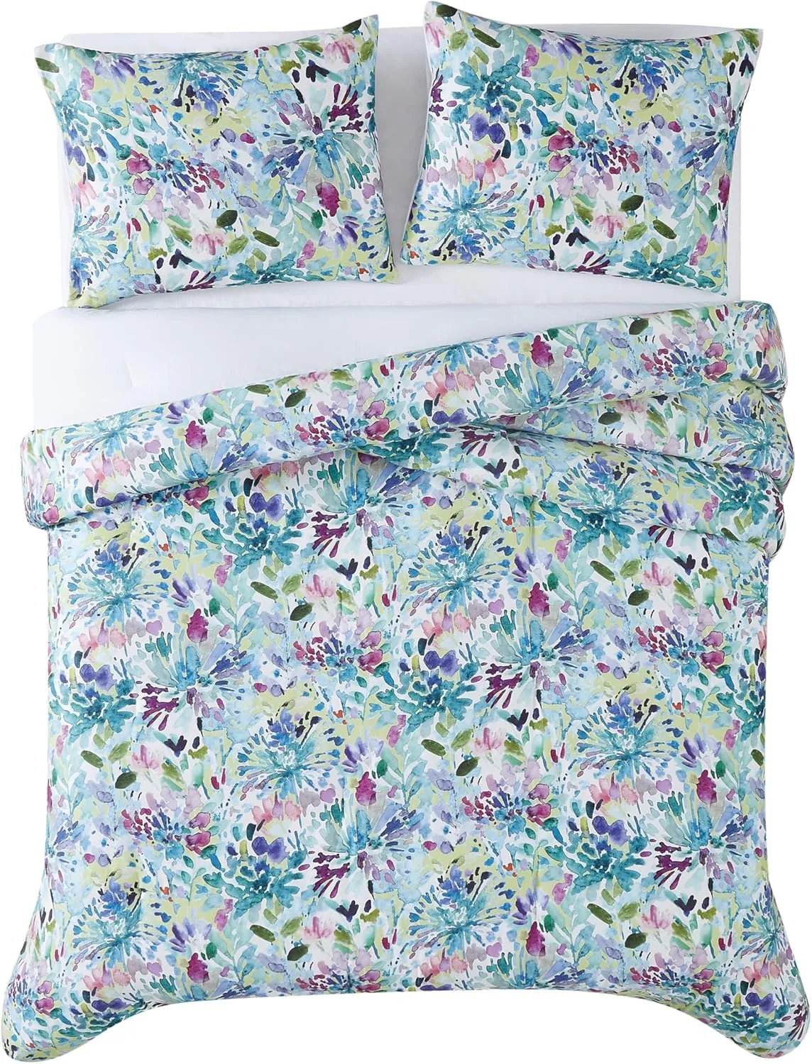 Christian Siriano - CS3437KG-1500 Dhalia Botanical Floral Comforter Sets, King