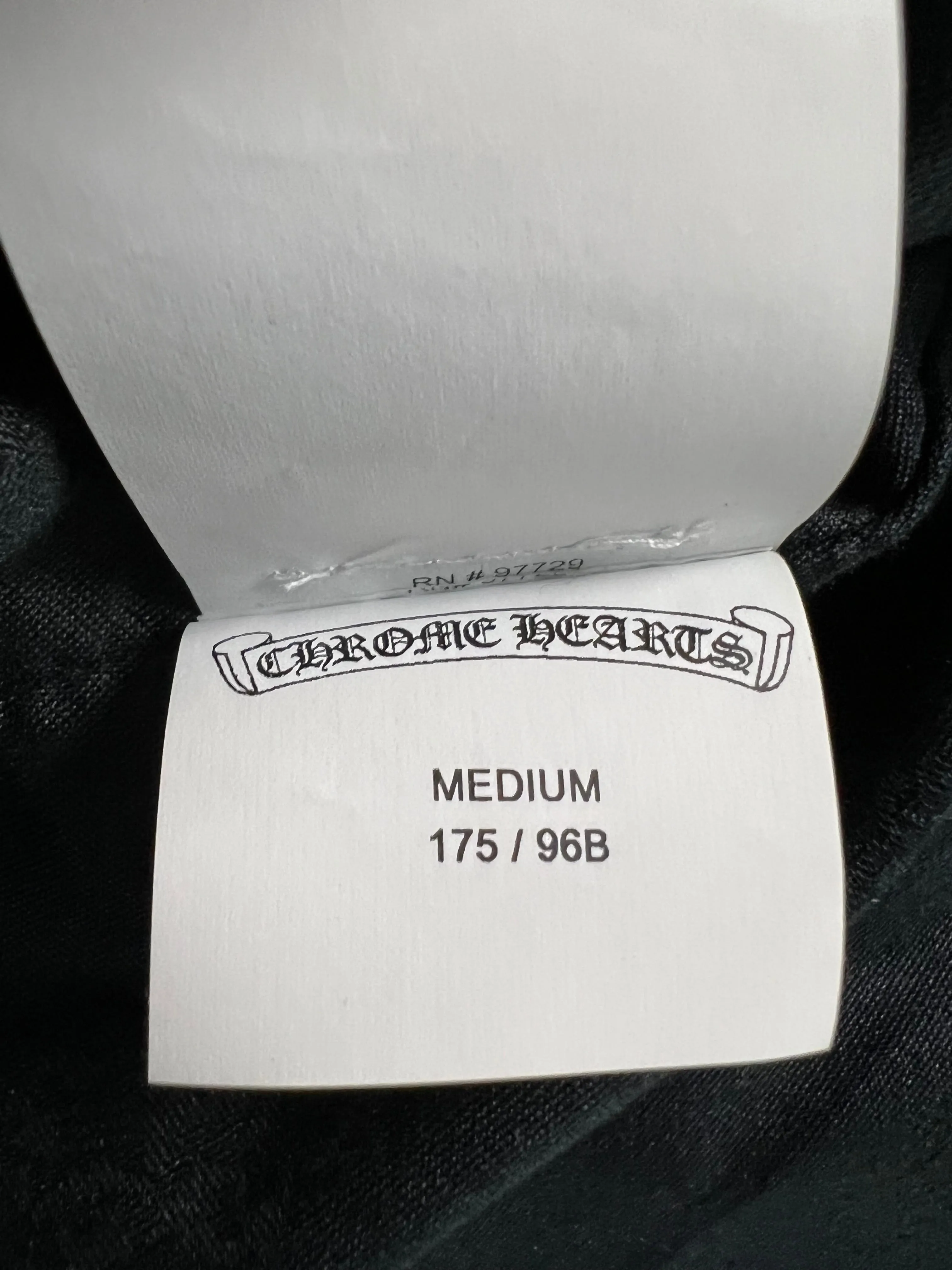 Chrome Hearts workdog Shearling collar plaid flannel Jacket SZ:M