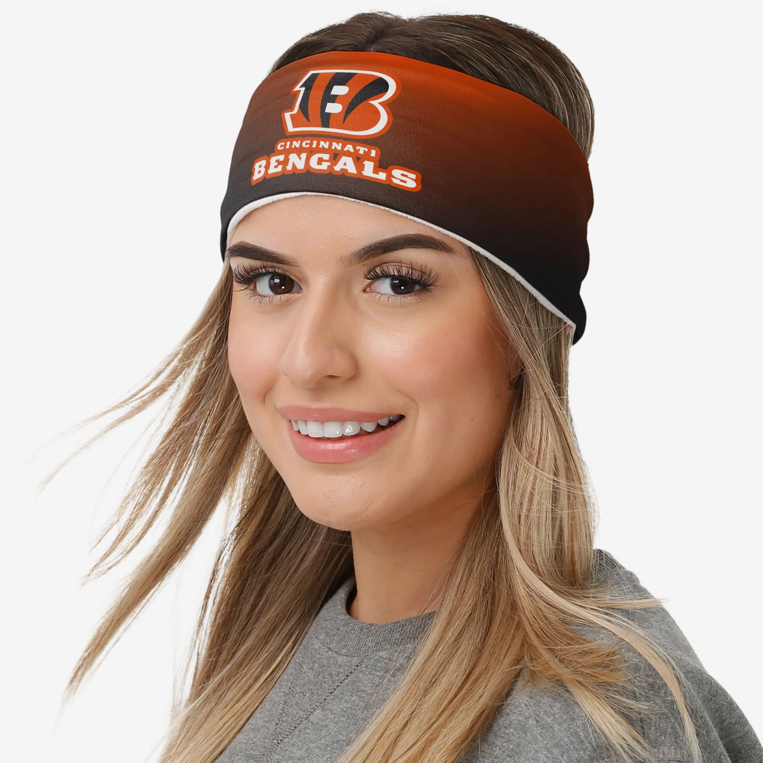 Cincinnati Bengals Womens Gradient Printed Headband