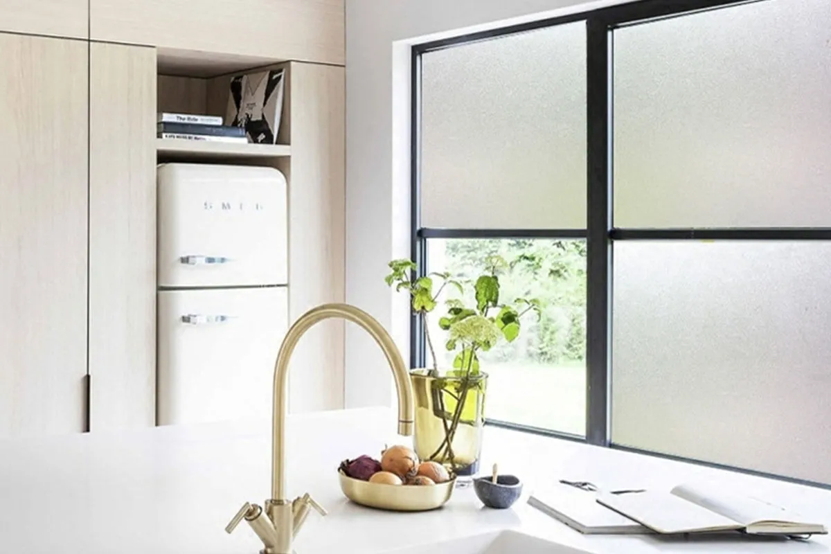 Clear Frosted Privacy Film