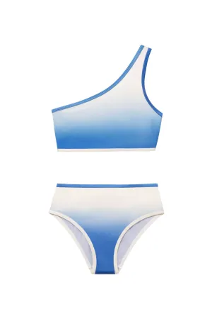 Coco Blue/White Kids Bikini Bottom
