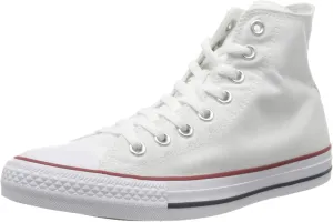 Converse Women's Flat, Optical White, 6 M US Women / 4 M US Men