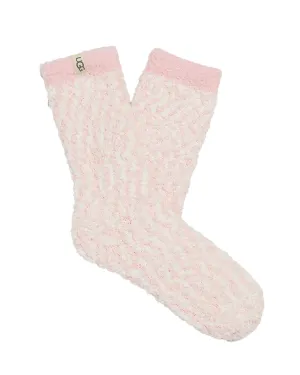 Cozy Chenille Sock in Pink