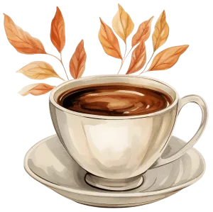 Cozy Coffee Mug Watercolor Ready to Press DTF Transfers