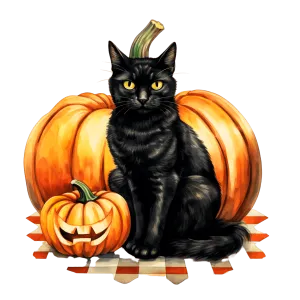 Cozy Watercolor Fall & Christmas Pumpkins – Ready To Press DTF Transfers