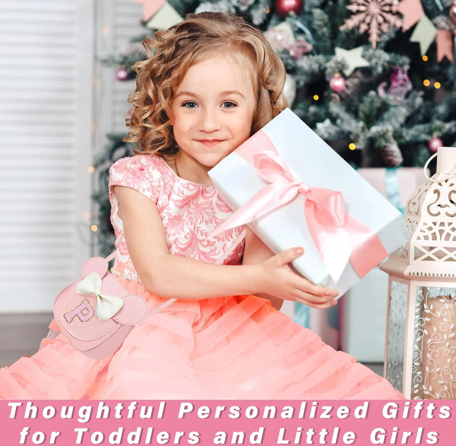 Cute Toddler Purse Crossbody Bag for Girls 2 3 4 5 6 7 8 Year Old Girl Birthday Gift Little Girls Purse Kids Wallet
