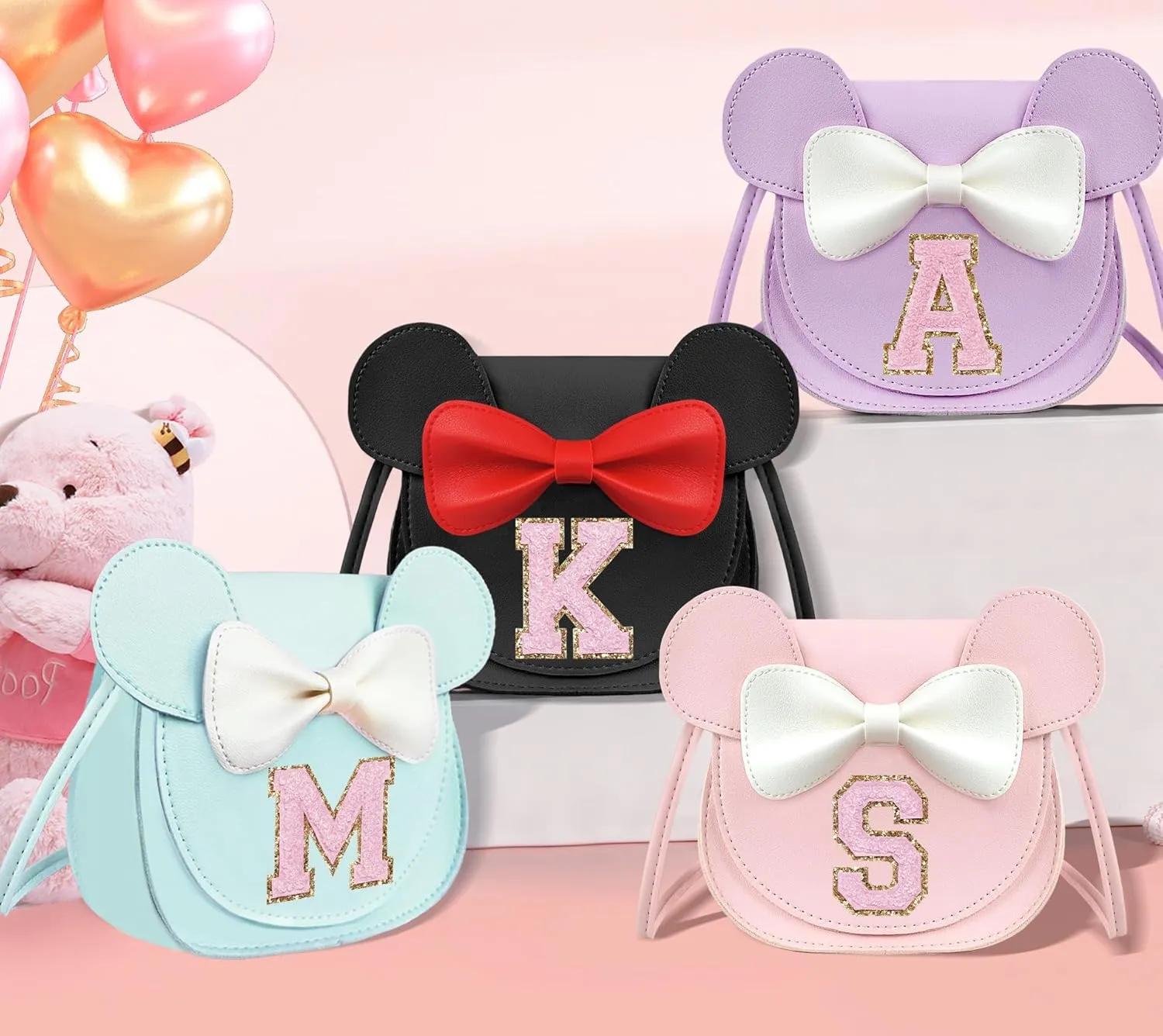Cute Toddler Purse Crossbody Bag for Girls 2 3 4 5 6 7 8 Year Old Girl Birthday Gift Little Girls Purse Kids Wallet