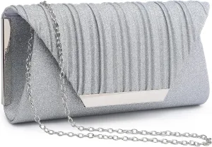 Dasein Women Evening Bags Wedding Purses Handbags Party Clutches Cocktail Prom Formal Clutch with Glitter Rhinestones