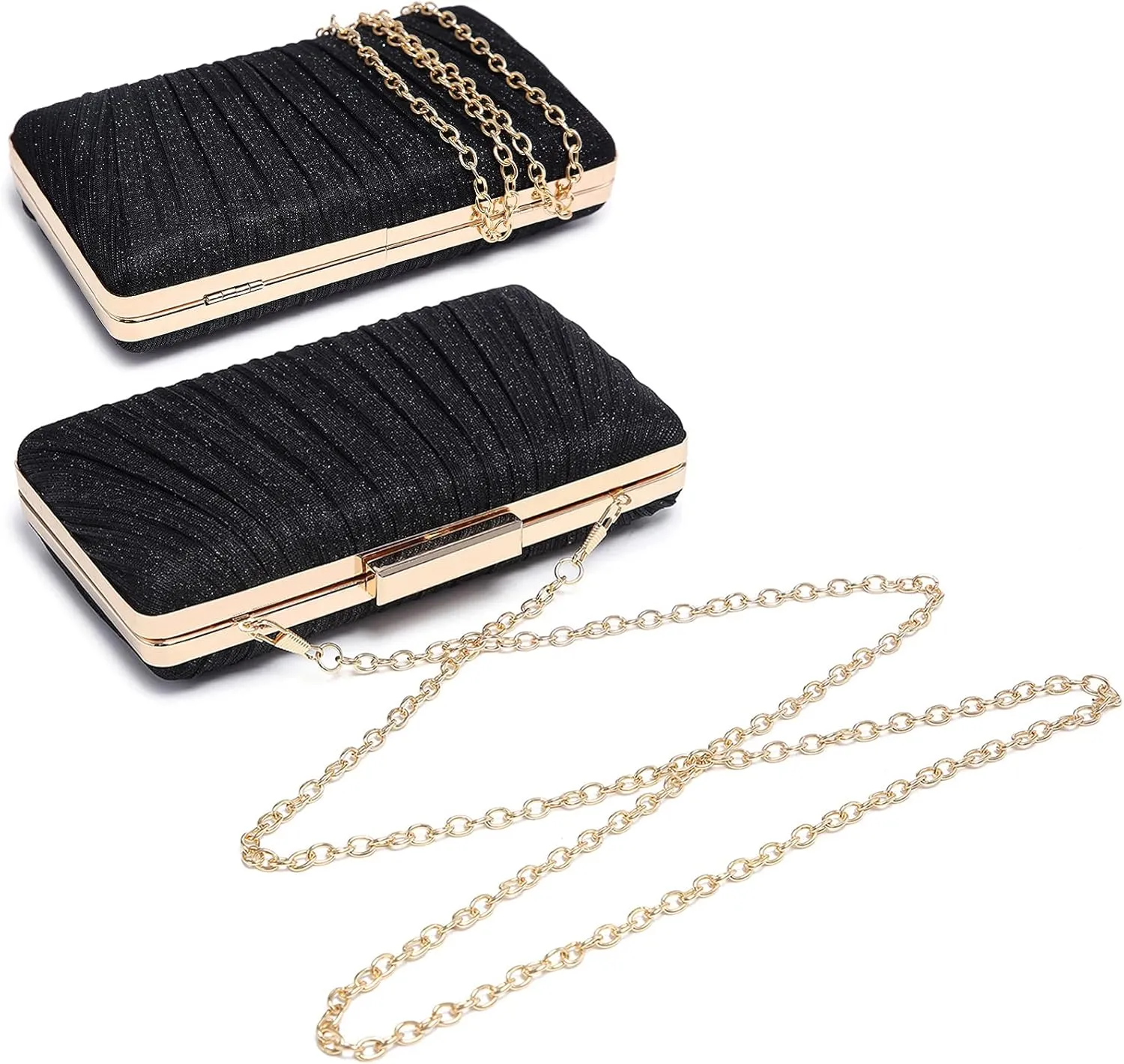 Dasein Women Evening Purses Clutch Bags Formal Party Clutches Wedding Purses Cocktail Prom Handbags