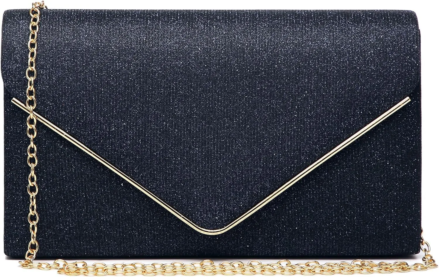 Dasein Women Glistening Clutches Handbags Evening Bags Wedding Purses Cocktail Prom Party Clutches
