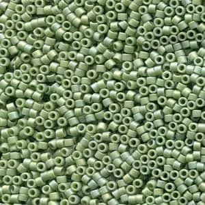 DB 2310, Frosted Opaque Glazed Rainbow Kiwi - Miyuki Delica Beads - Size 11 - 5 grams - Japanese Cylinder Seed Beads - Wholesale & Retail