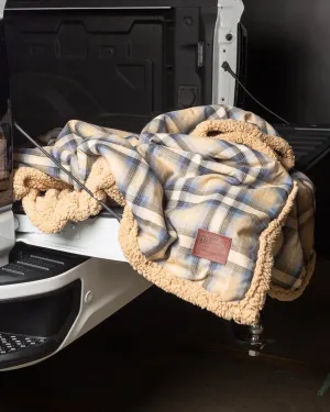 Delmo Flannel Sherpa Blanket by Dixxon Flannel Co.