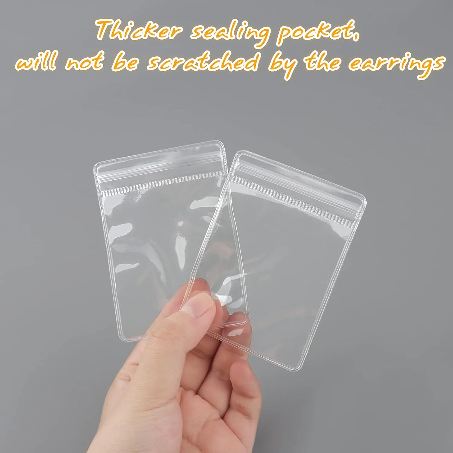 DesignSter Jewelry Storage Book, Earring Organizer Book, Jewelry Storage Bag Thicken Anti-Oxidation, Jewelry Travel Organizer (160Grids 100pcs Ziplock Bags)