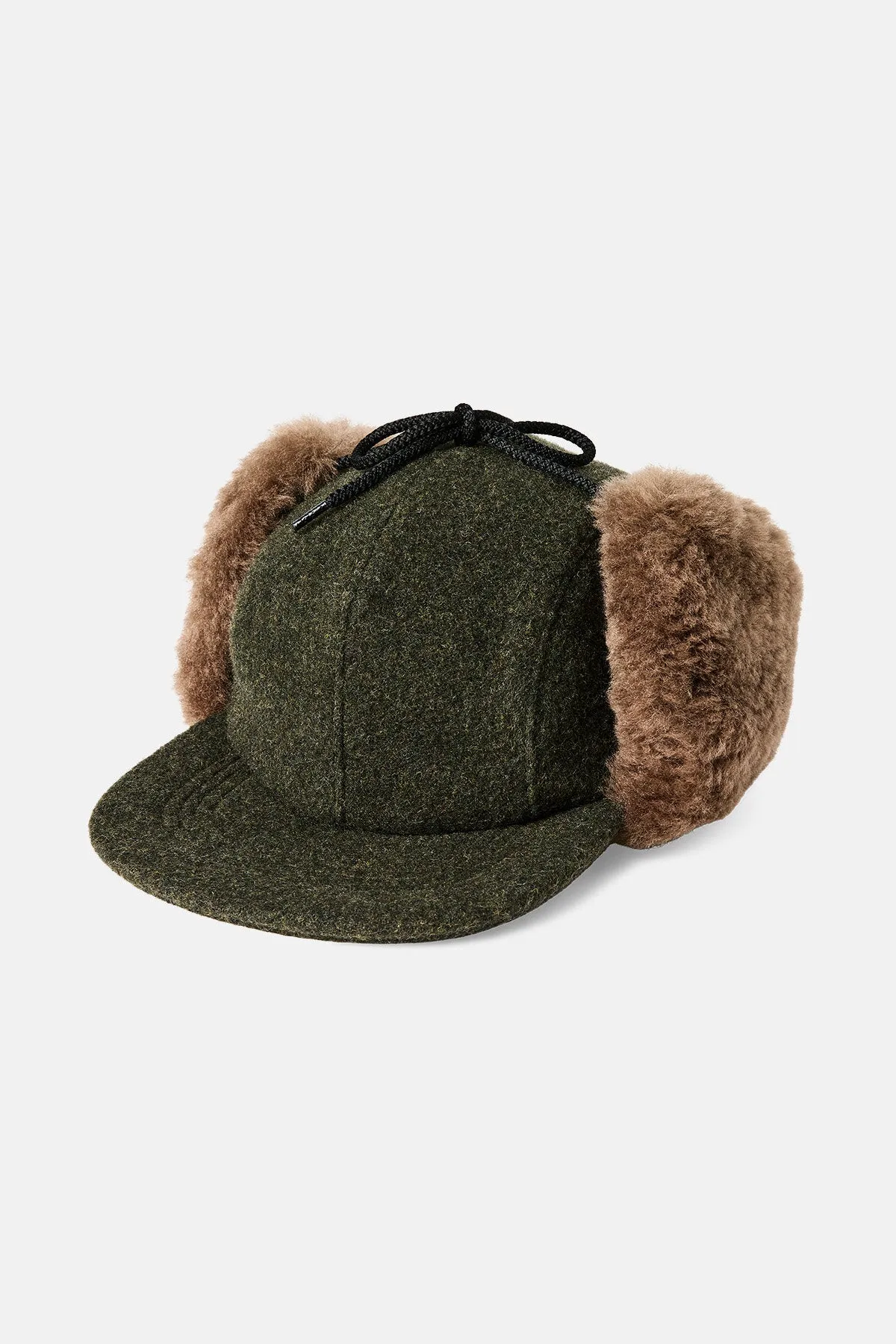 DOUBLE MACKINAW WOOL CAP