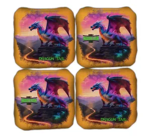 Dragon Tail - Professional Cornhole Bags - Set of 4 Bags - Speed 7/9