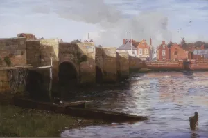 EAGBJTPTM Famous Print Artwork Poster Wall Decor Redbridge Southampton by Charles Napier Hemy Posters And Prints for Home Decor 60x90cm