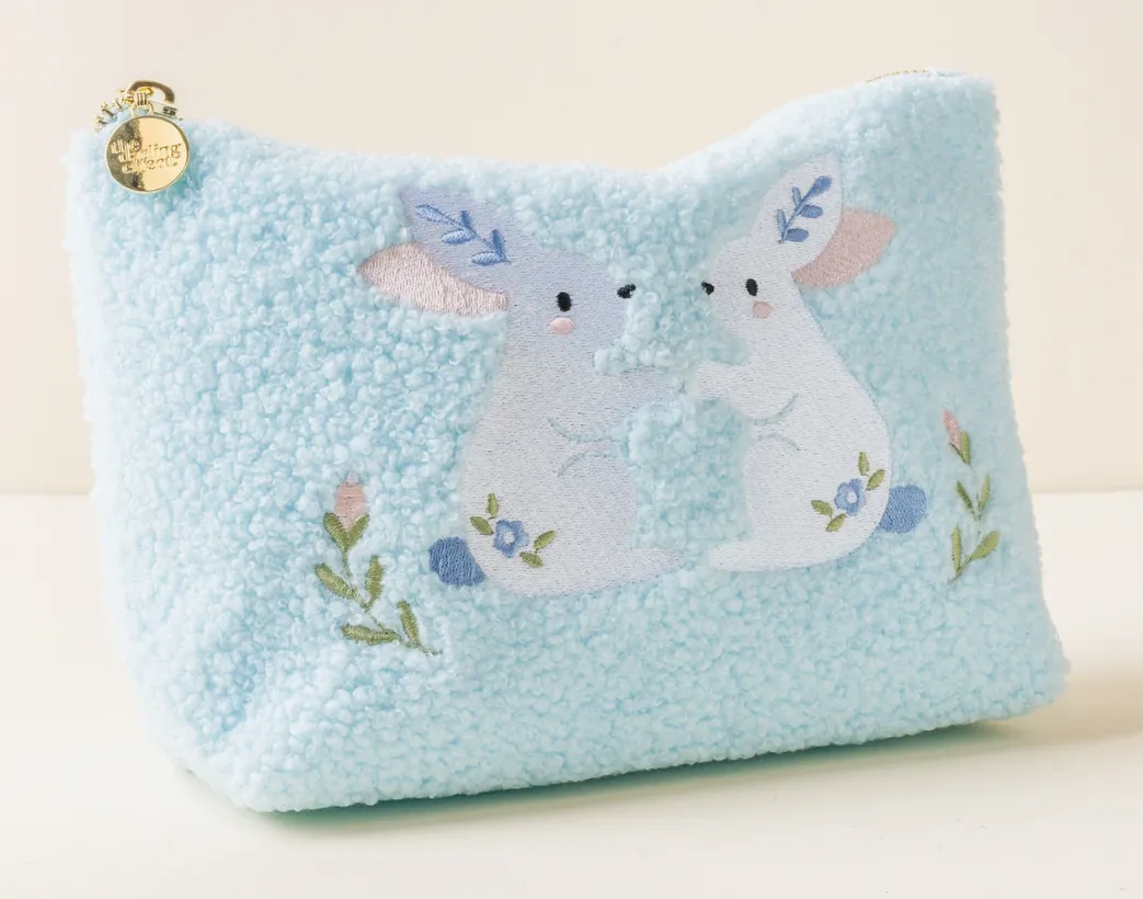 Easter Bunnies Teddy Pouch