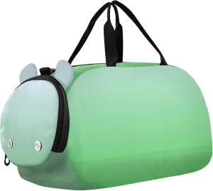 Elegant Blue Lime Green Gradient Duffle Bags for Traveling Tote Toddler Weekender Bags Duffle Bag for Kids Carry on Duffel Bag Boys