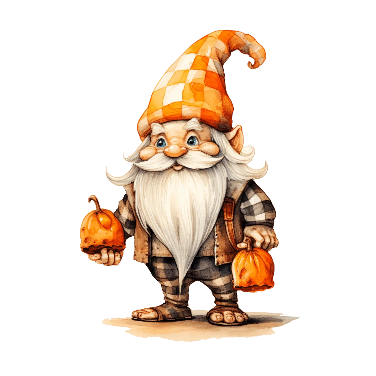 Elegant Watercolor Holiday Pumpkins & Autumn Magic – Ready To Press DTF Transfers