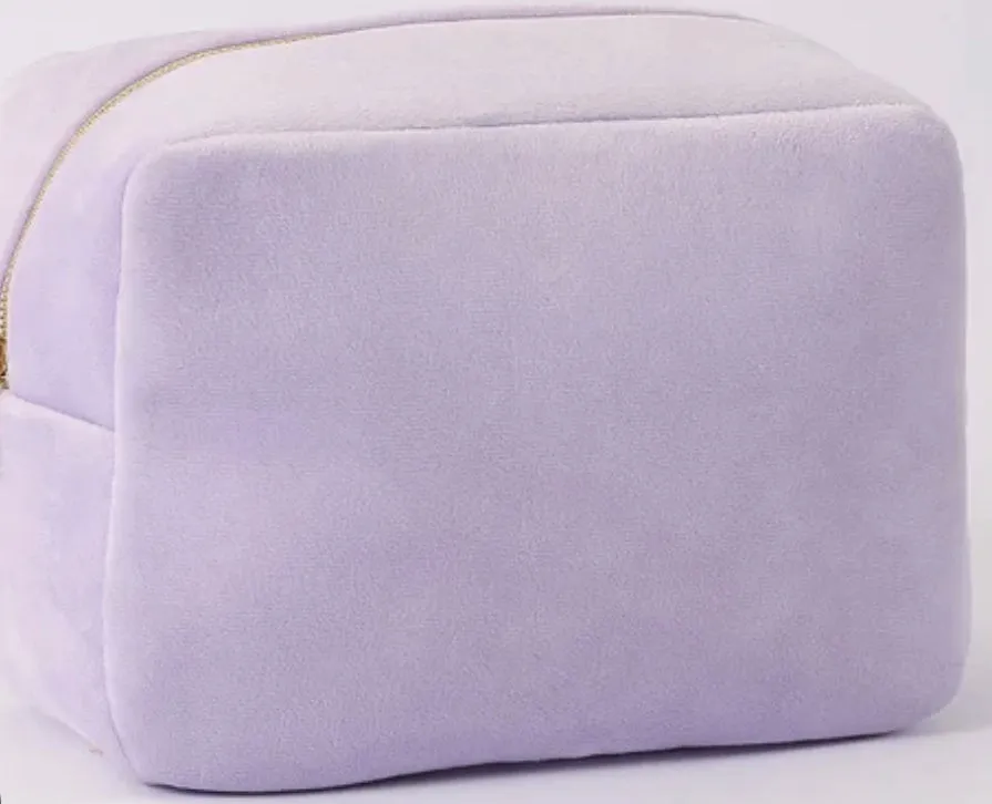 Extra Large Terry Cloth Cosmetic Bag
