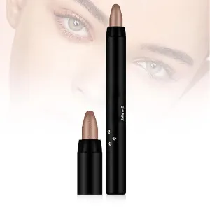 Eyeshadow Shimmer Stick, 2024 New Highlighter Eyeshadow Pencil Waterproof Glitter Eye Shadow Eyeliner Pen, Waterproof Eyeshadow Shimmer Stick Long Lasting Brightener Eyeshadow Pencil Crayon