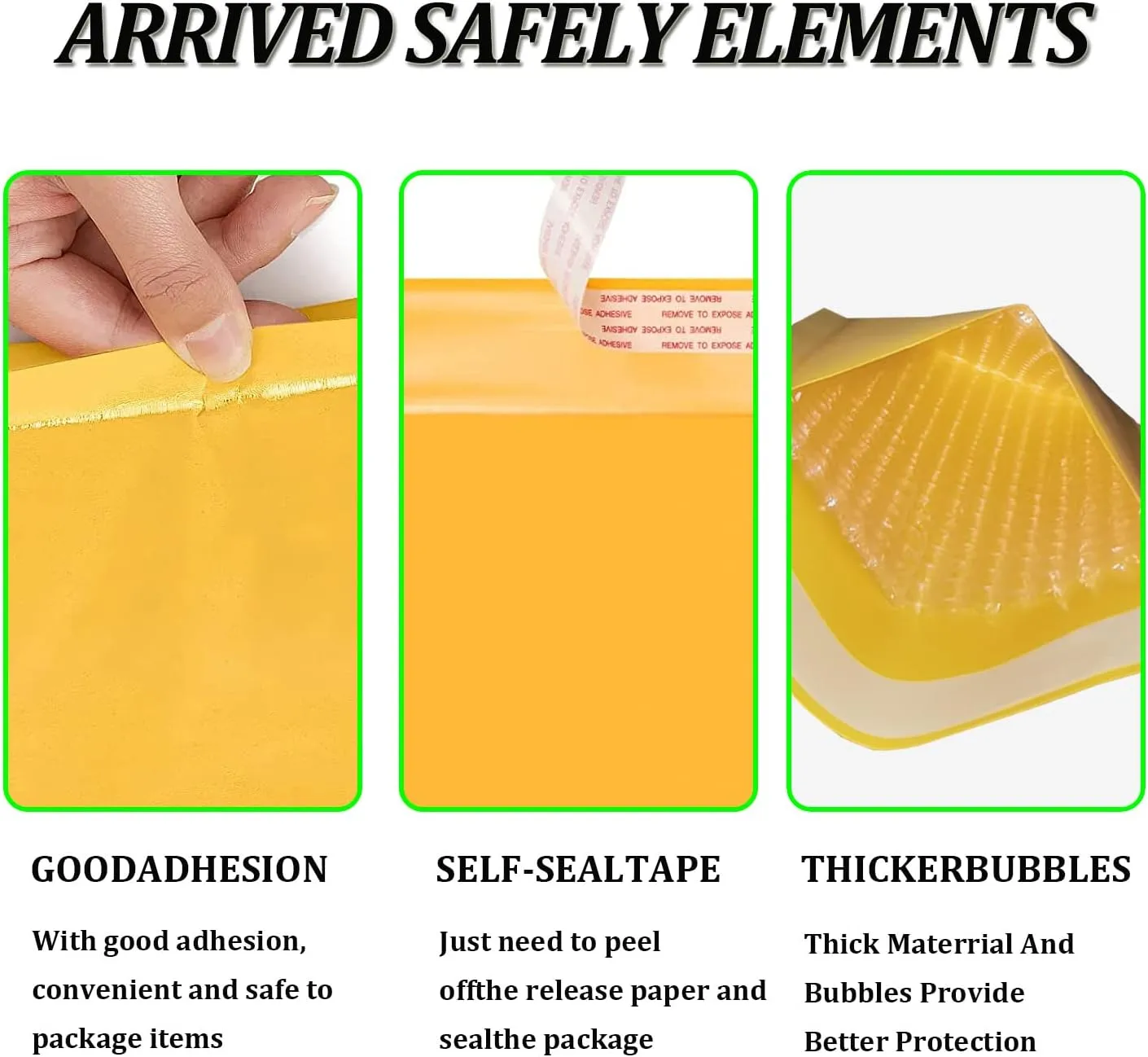 FCLMHD Kraft Bubble Mailers 100Pack 6x10 InchYellow Padded Envelopes Discount Small Business Mailing Packages Self Sealing Tear Resistant Boutique Bulk Mail Shipping Bags for Jewelry Makeup Supplies.