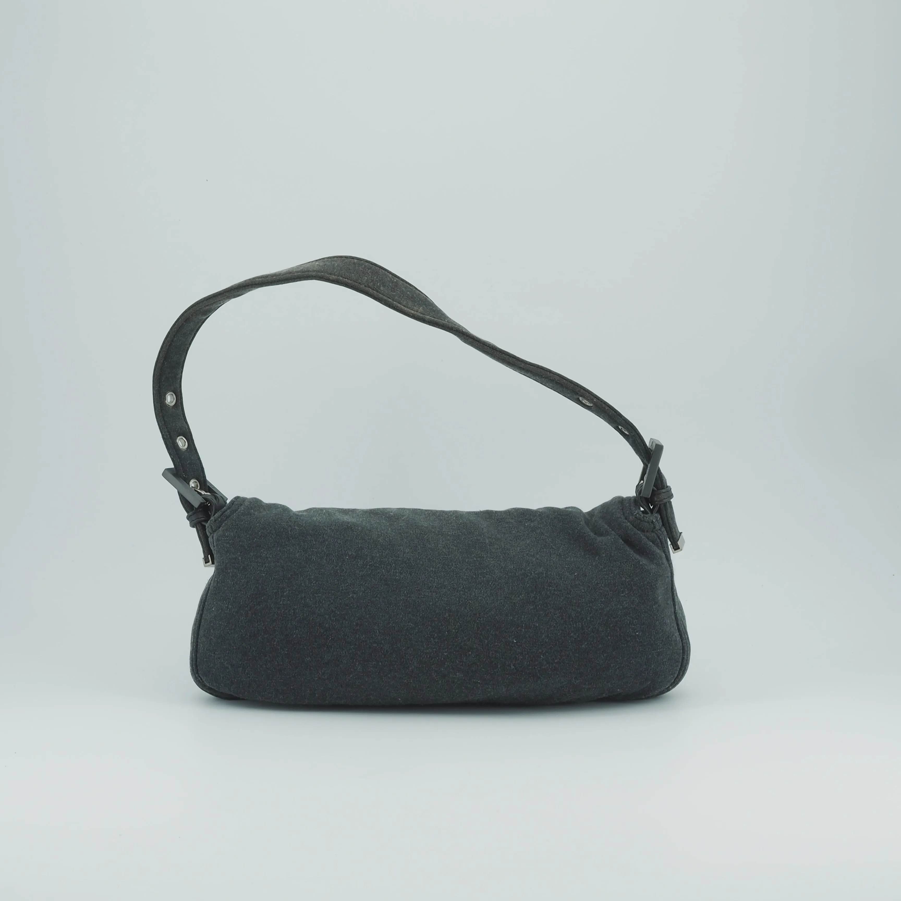 Fendi Baguette Grey Flannel