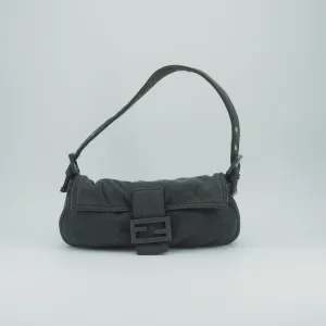 Fendi Baguette Grey Flannel