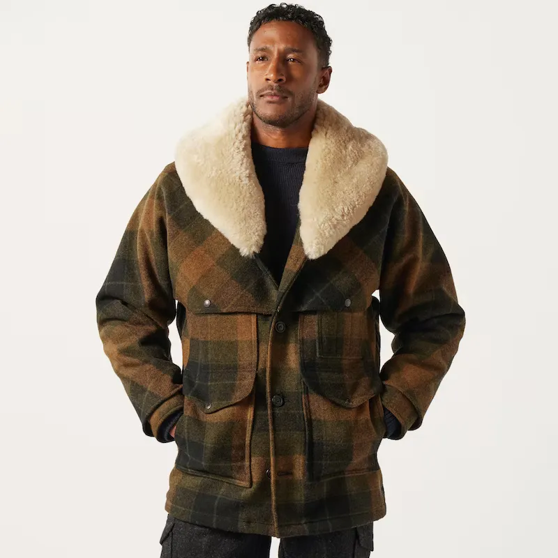 FILSON LINED MACKINAW WOOL PACKER COAT 20266728 - CLOSEOUT - ONLY 1 LEFT!