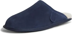 Fireside by Dearfoams Men's Warwick Water Resistant Shearling Scuff Slipper