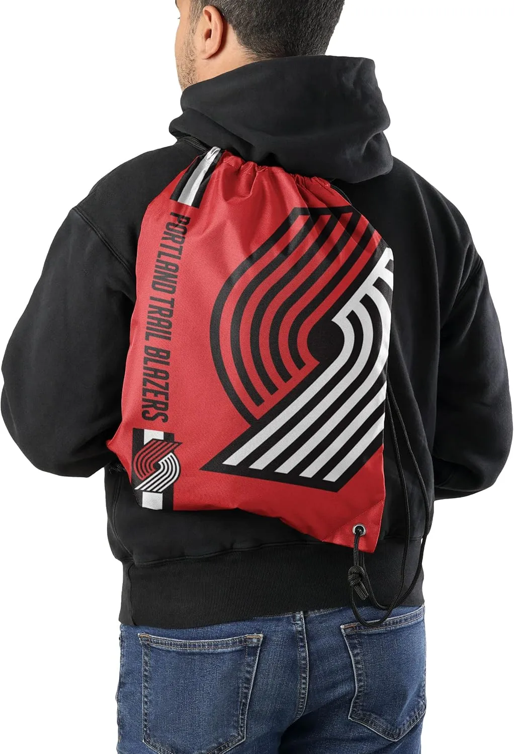 FOCO NBA Big Logo Drawstring Backpack