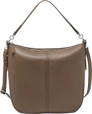 Fossil Women's Jolie Leather Hobo Purse Handbag for Women