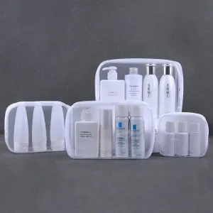 Frosted PVC travel bag
