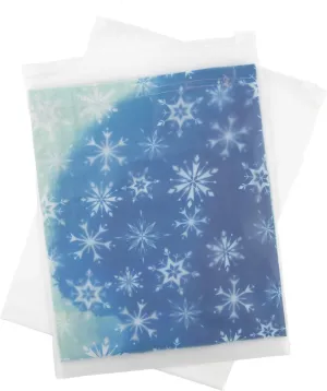 Frosted Slide Zip Plastic Bags for Packaging Products - 9x12" - 100 Pack - 3.15 mil Clothing Bags for Selling - Frosted Zipper Bag - Shirt Bags
