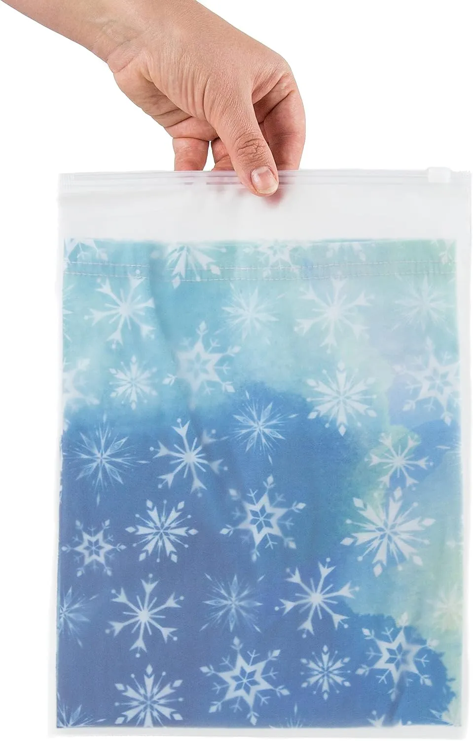 Frosted Slide Zip Plastic Bags for Packaging Products - 9x12" - 100 Pack - 3.15 mil Clothing Bags for Selling - Frosted Zipper Bag - Shirt Bags