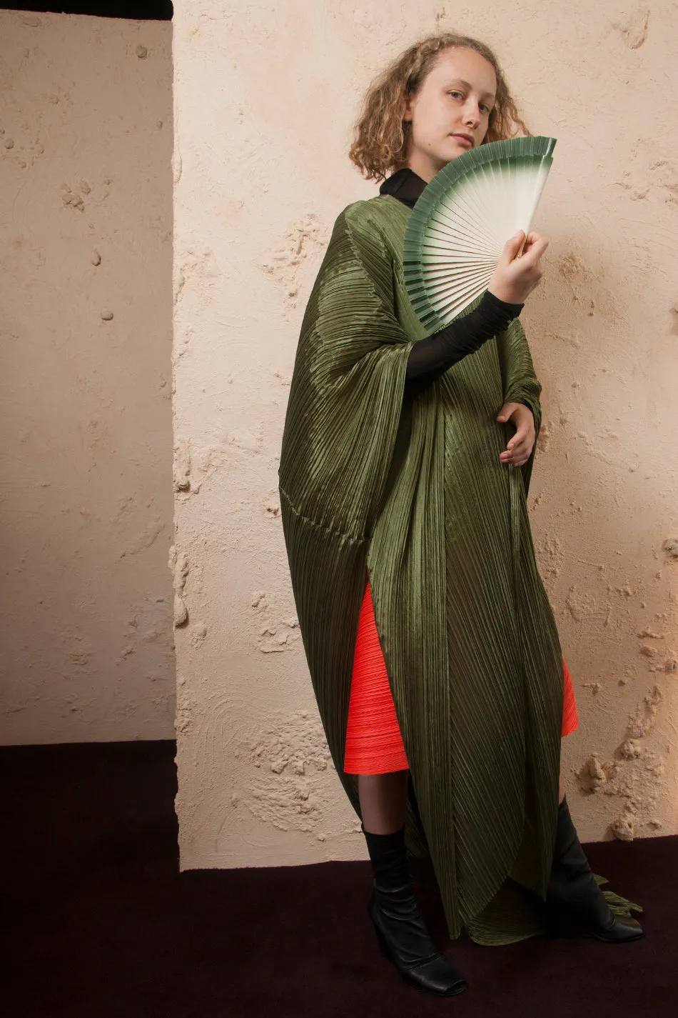 Gradient Green Fan