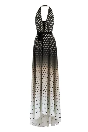 Gradient Printed Dress