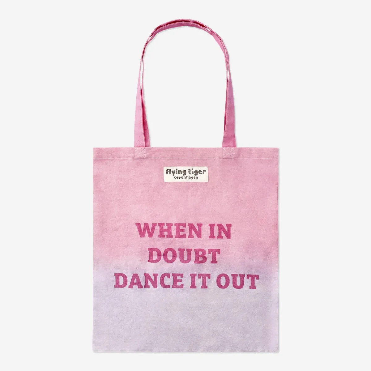 Gradient tote bag