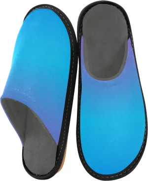 Gradient Travel Slippers Womens Houseshoes Womens Winter Slippers Home Slippers for Men