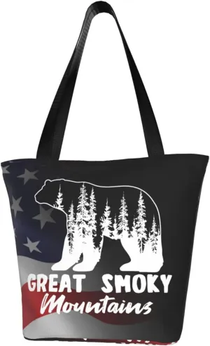 Great Smoky Mountains National Park Fashion Shoulder Bag Large Capacity For Man Or Woman