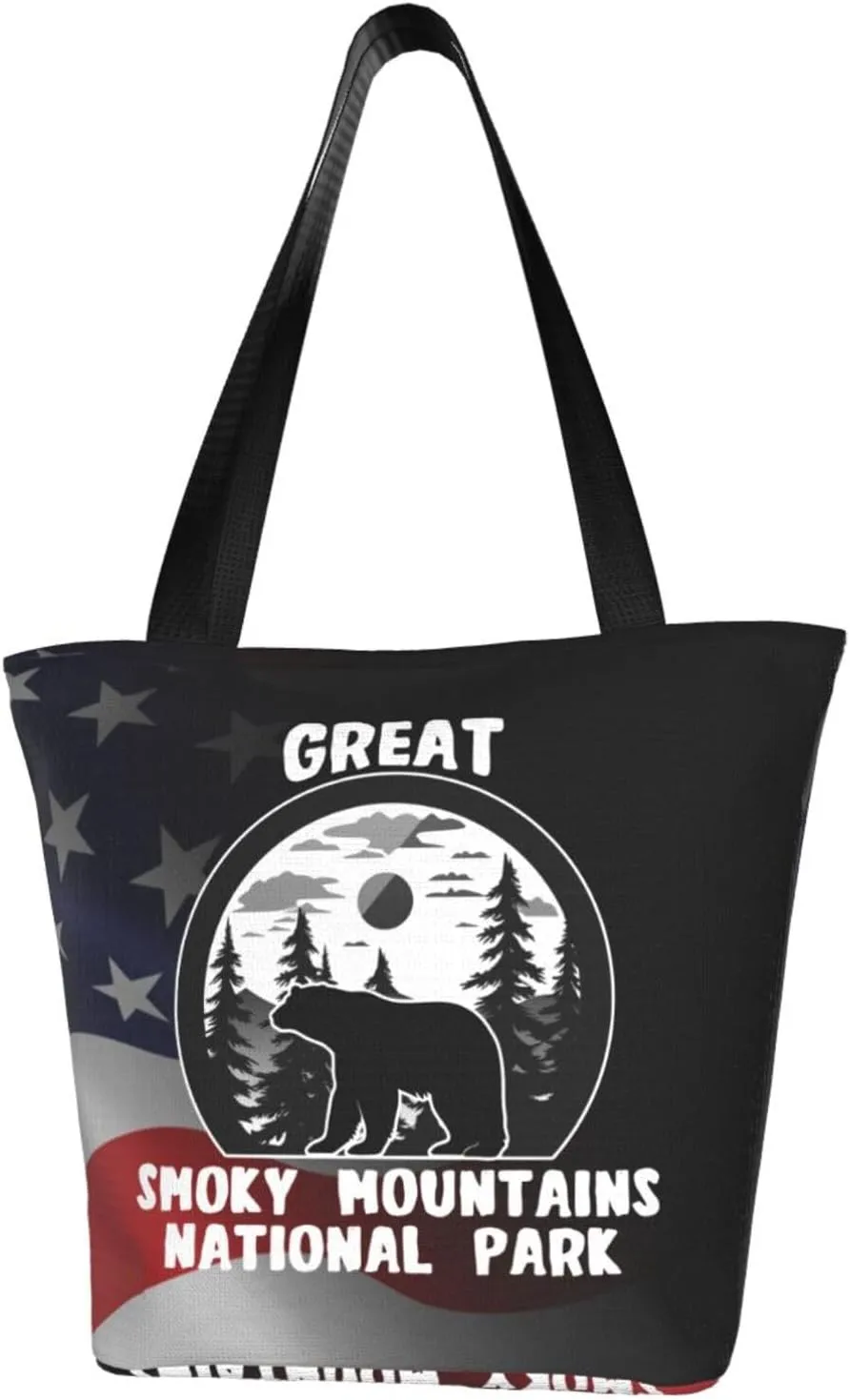 Great Smoky Mountains National Park Fashion Shoulder Bag Large Capacity For Man Or Woman