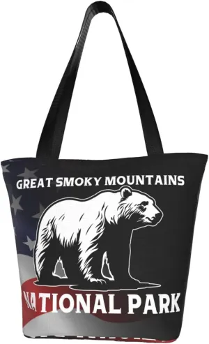 Great Smoky Mountains National Park Fashion Shoulder Bag Large Capacity For Man Or Woman