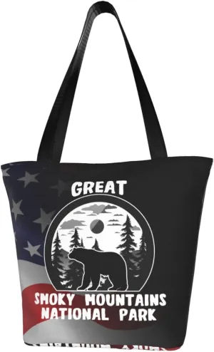 Great Smoky Mountains National Park Fashion Shoulder Bag Large Capacity For Man Or Woman