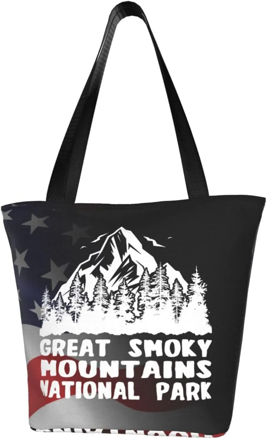 Great Smoky Mountains National Park Fashion Shoulder Bag Large Capacity For Man Or Woman