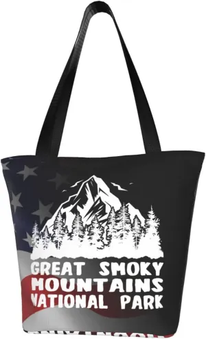 Great Smoky Mountains National Park Fashion Shoulder Bag Large Capacity For Man Or Woman