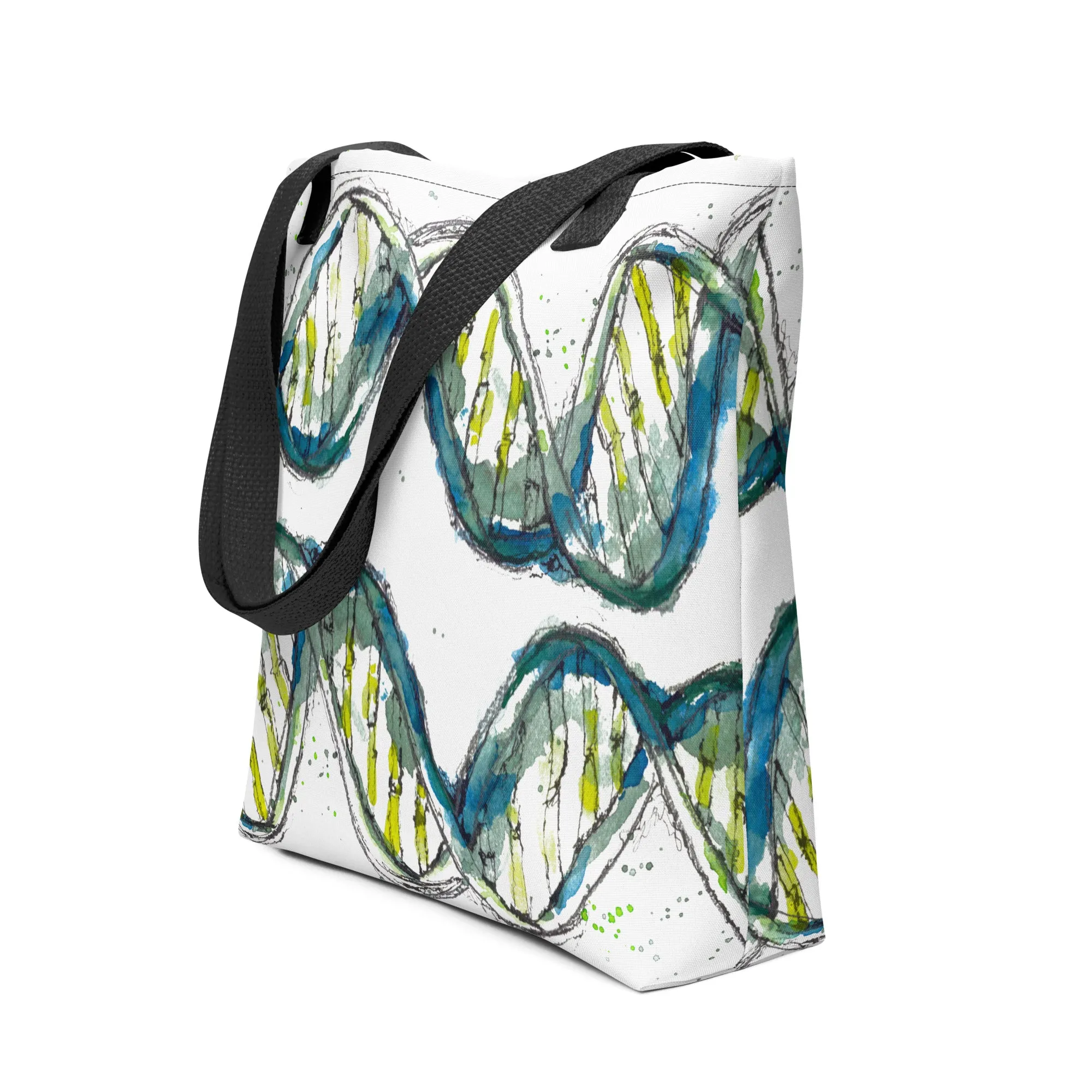 Green DNA Tote Bag