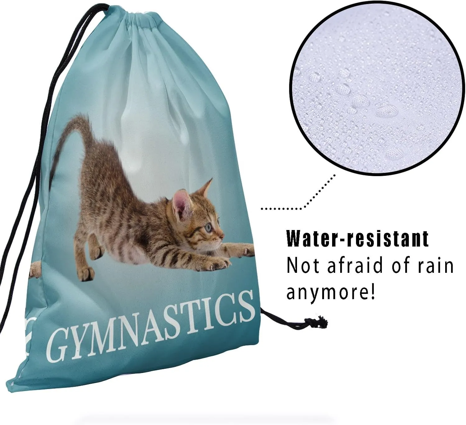Gymnastics Grip Bag for Gymnasts Gymnastic Drawstring Bag Gym Athlete Bag